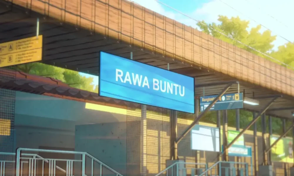 Animator asal serpong curi perhatian usai bikin stasiun rawa buntu versi teaser anime