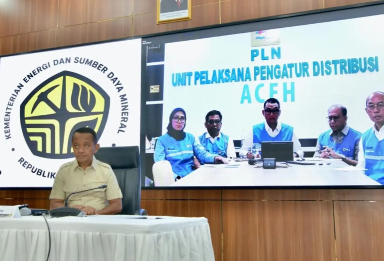 Bahlil minta maaf soal perbaikan listrik di aceh yang masih molor