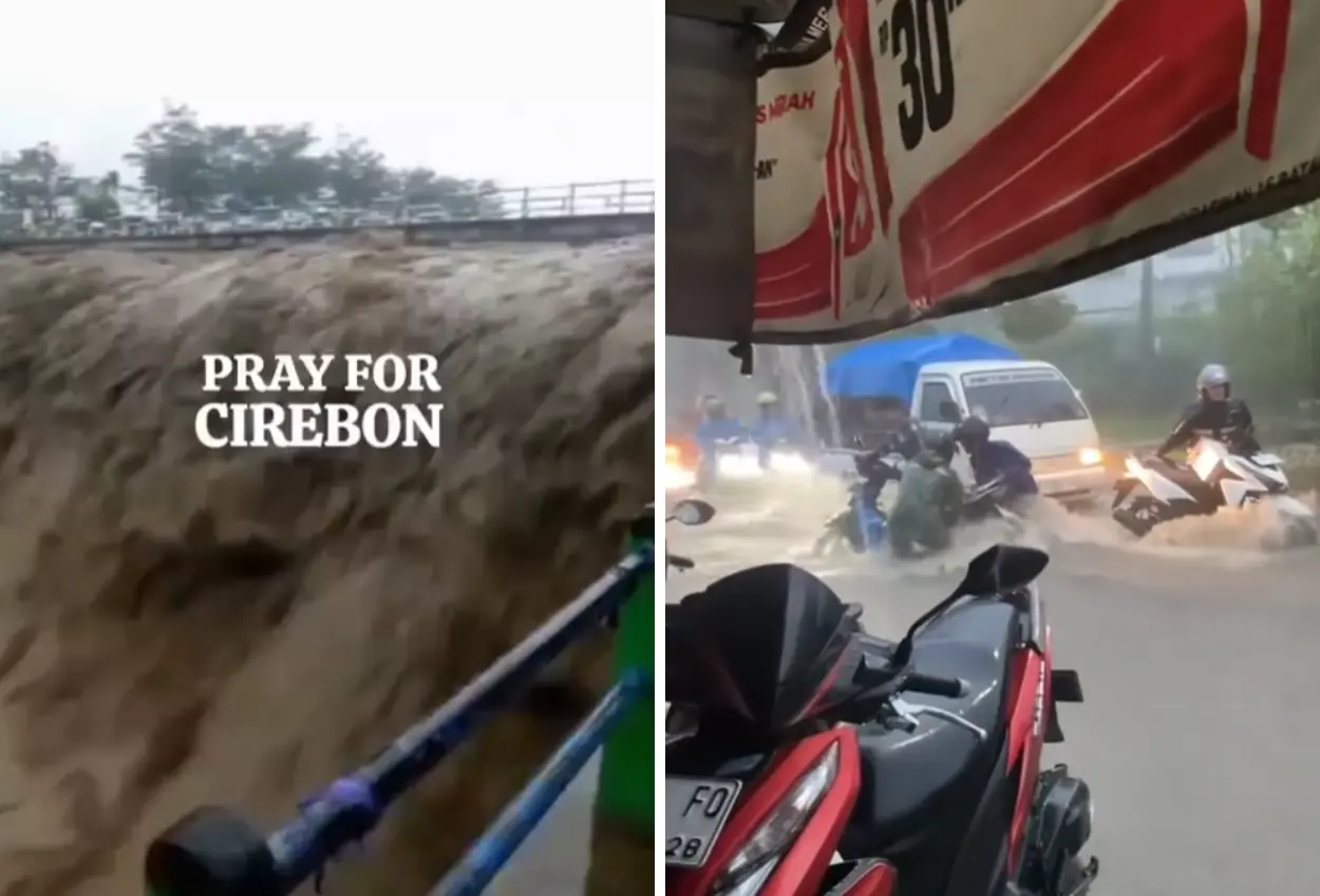 Banjir melanda sejumlah wilayah cirebon