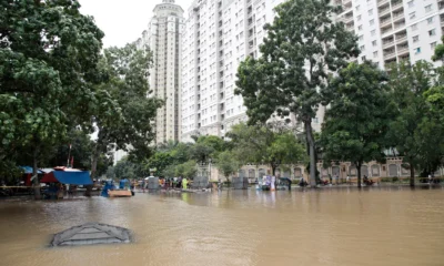 Banjir rob terjang 16 rt di jakarta utara dan kepulauan seribu