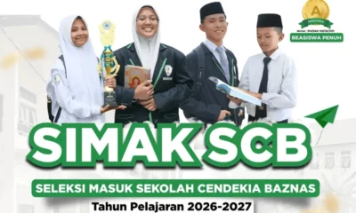 Baznas buka beasiswa sekolah cendekia, simak syarat dan jadwal daftarnya!
