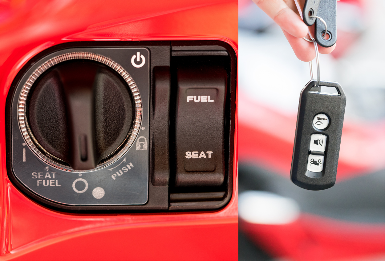 Bedanya keyless dan smart key pada motor, mana yang lebih aman