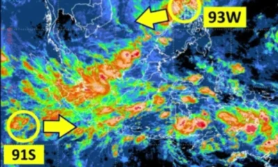 Bibit siklon 93w dan 91s terpantau dekat ri, ini dampak yang perlu diwaspadai
