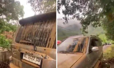 Canggih banget! mobil isuzu panther masih bisa nyala usai terendam banjir 10 jam