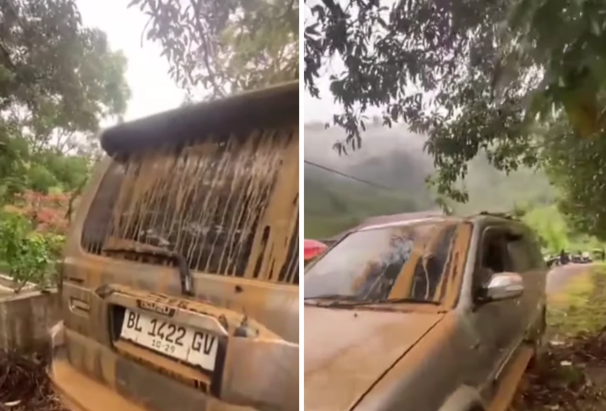 Canggih banget! mobil isuzu panther masih bisa nyala usai terendam banjir 10 jam