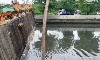 Debit kali sunter naik, warga lagoa diminta siaga hadapi potensi banjir rob