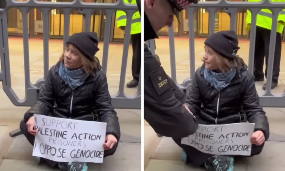 Dukung aktivis pro palestina, greta thunberg ditangkap di london