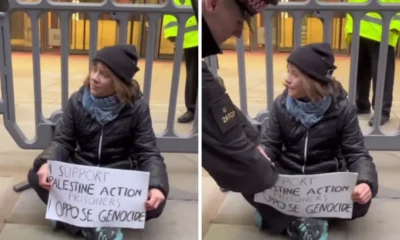 Dukung aktivis pro palestina, greta thunberg ditangkap di london