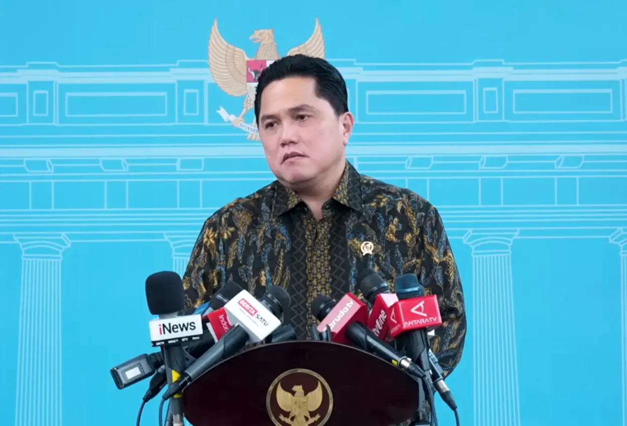 Erick thohir mau kirim bantuan alat olahraga untuk korban banjir di sumatra