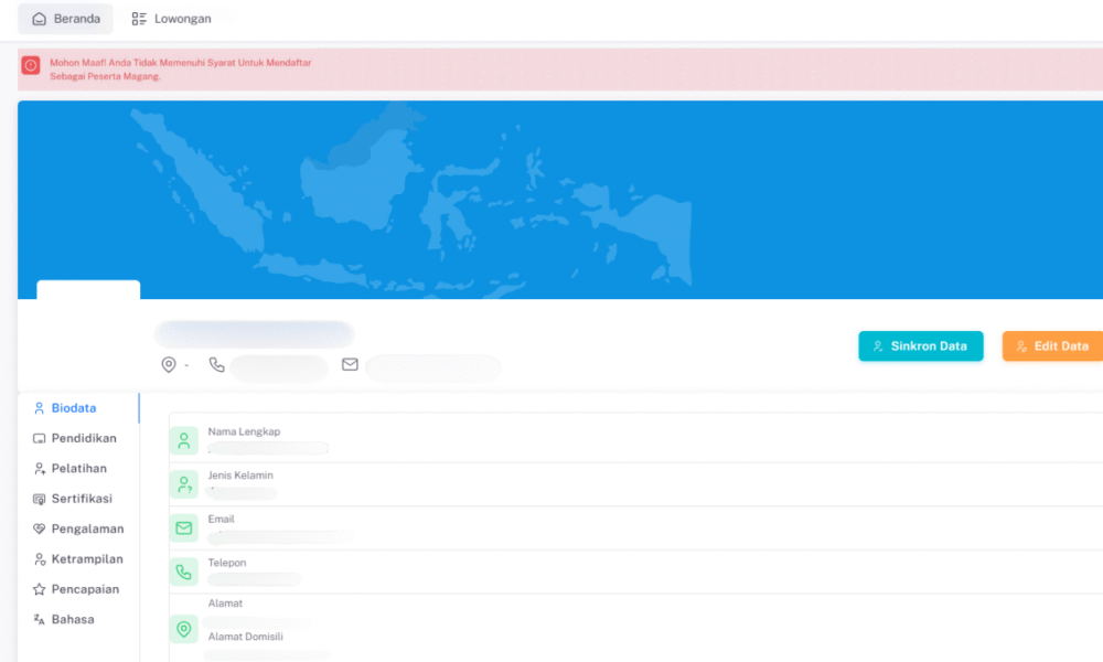 Gagal daftar maganghub kemnaker ternyata begini cara mengatasinya