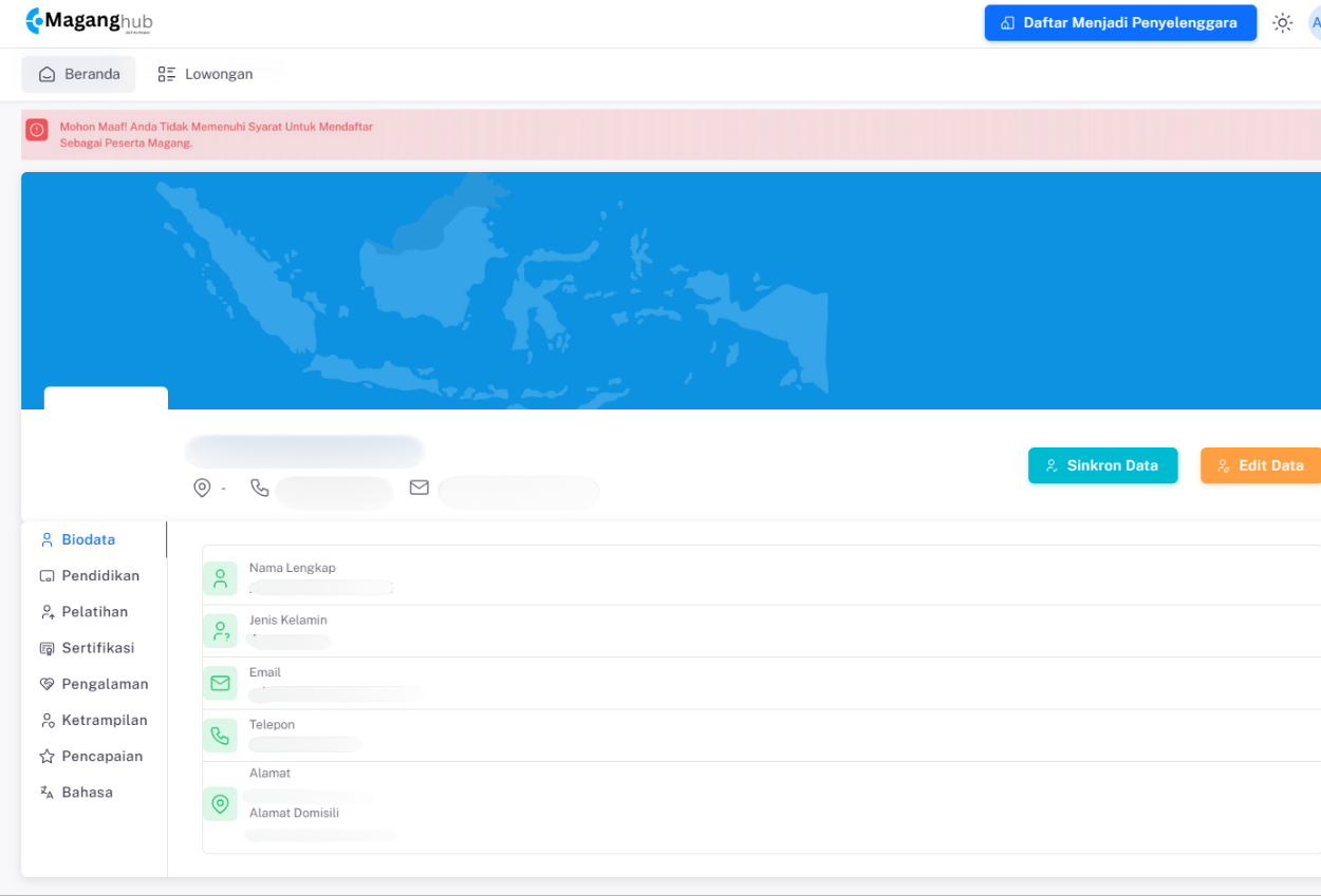 Gagal daftar maganghub kemnaker ternyata begini cara mengatasinya