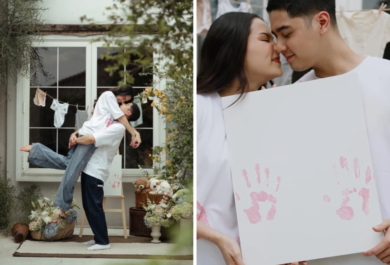 Gender reveal anak pertama bareng al ghazali, alyssa daguise you are already so loved, baby girl!