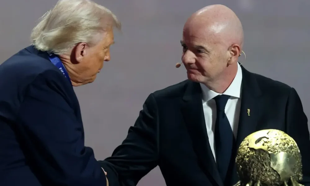 Gianni infantino dilaporkan ke komite etik fifa gara gara donald trump