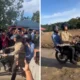 Gibran digonceng pakai motor trail saat tinjau wilayah bencana di agam sumbar
