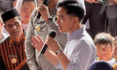 Gibran rakabuming minta maaf kalau ada kekurangan soal penanganan bencana