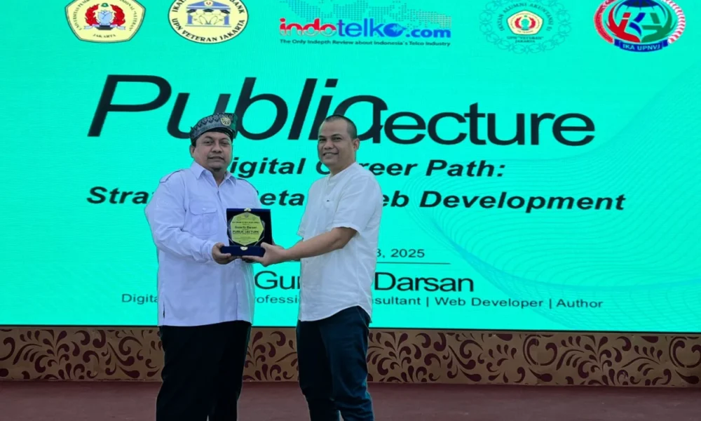 Gunarto darsan, digital business professional ajak mahasiswa upn veteran jakarta melek teknologi digital