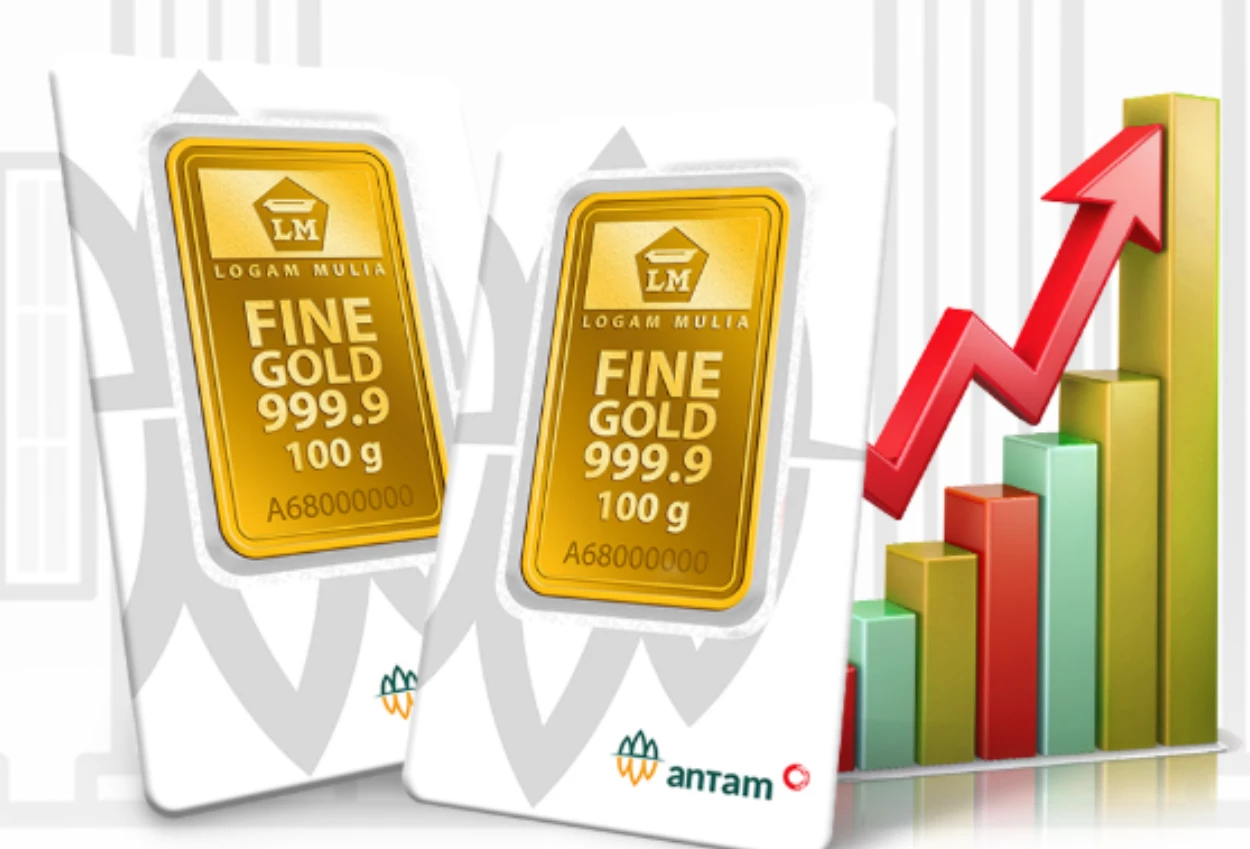 Harga emas antam hari ini 26 desember 2025 naik rp13.000 per gram!