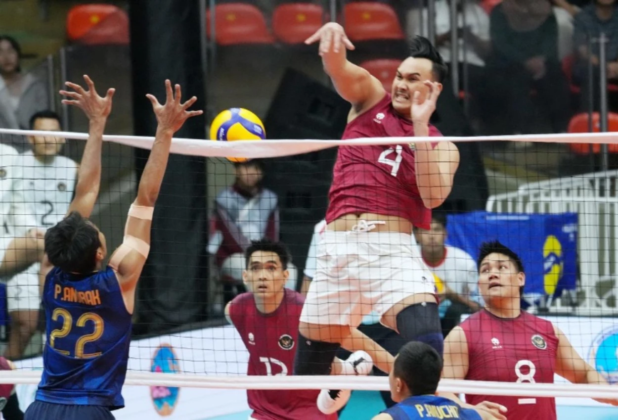 Hasil final voli putra sea games 2025 indonesia raih medali perak