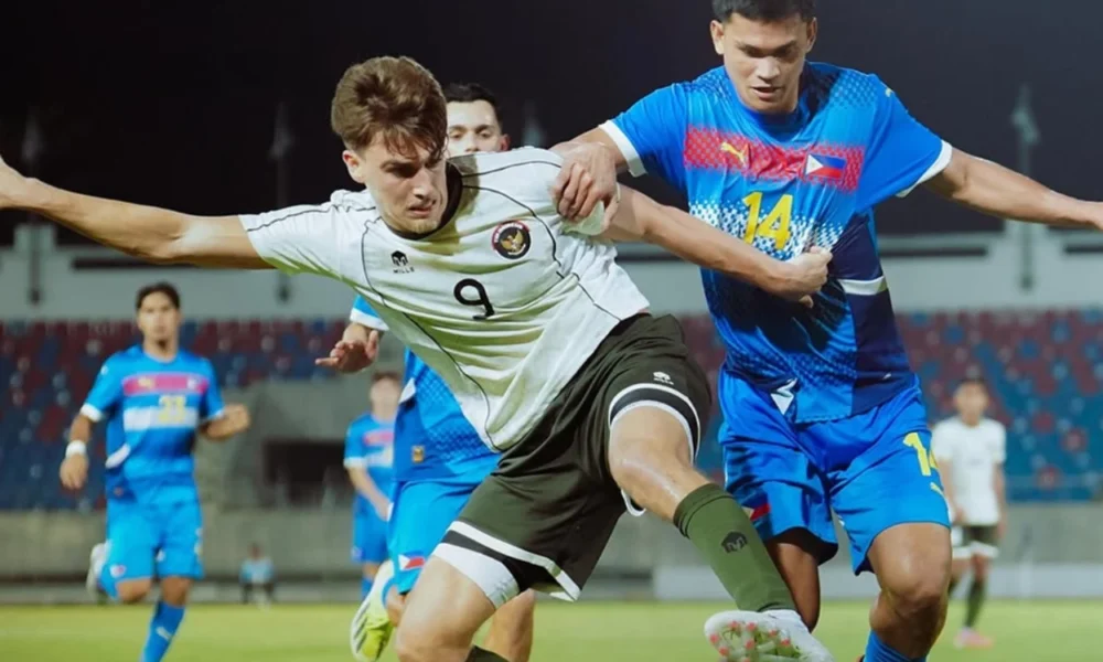 Hasil pertandingan timnas u 23 vs filipina di sea games 2025 garuda telan kekalahan 0 1