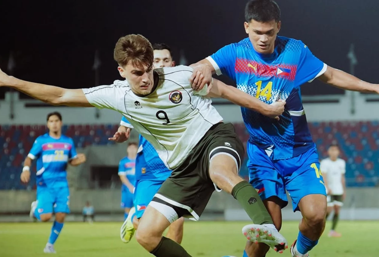 Hasil pertandingan timnas u 23 vs filipina di sea games 2025 garuda telan kekalahan 0 1