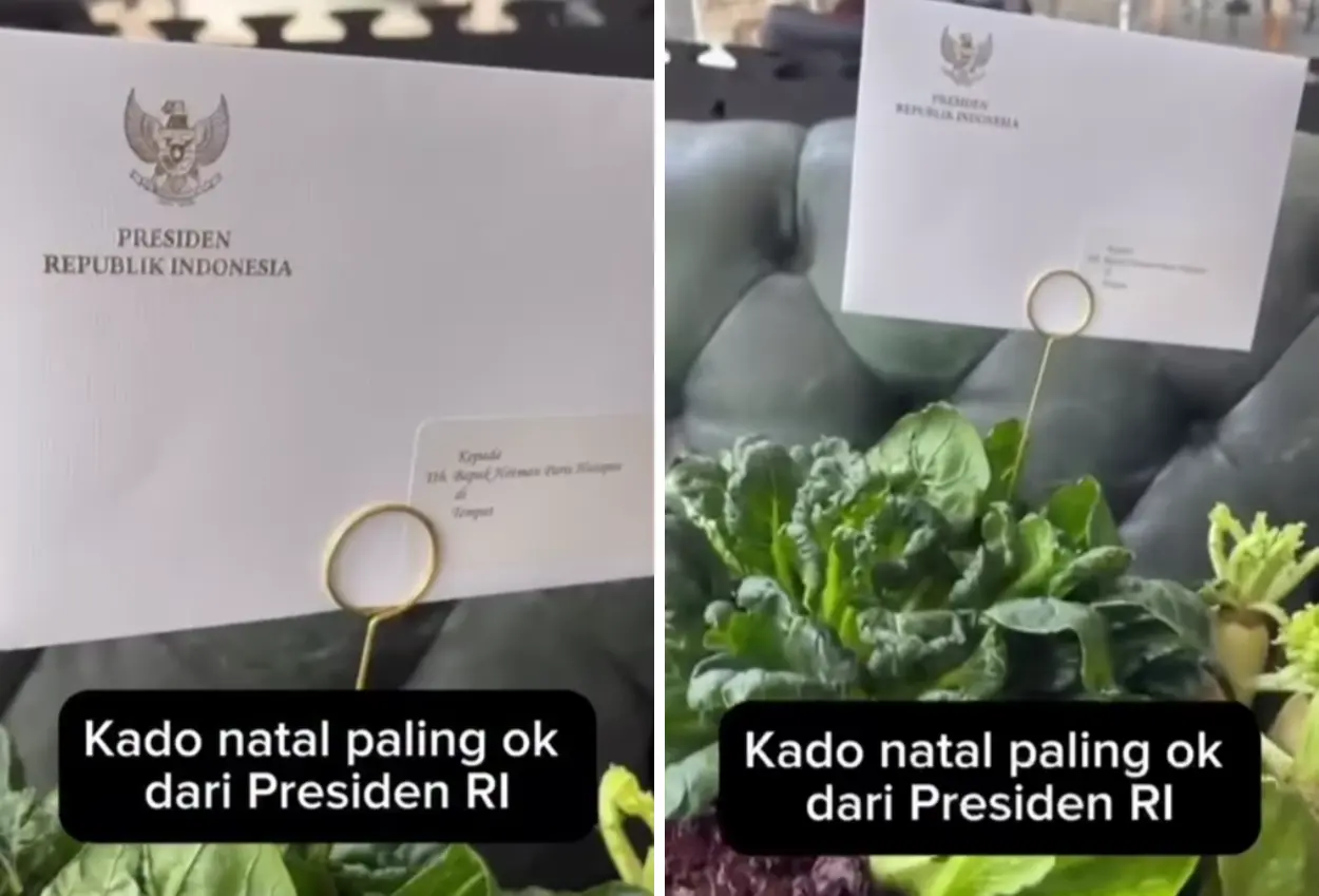 Hotman paris pamer hampers dari prabowo
