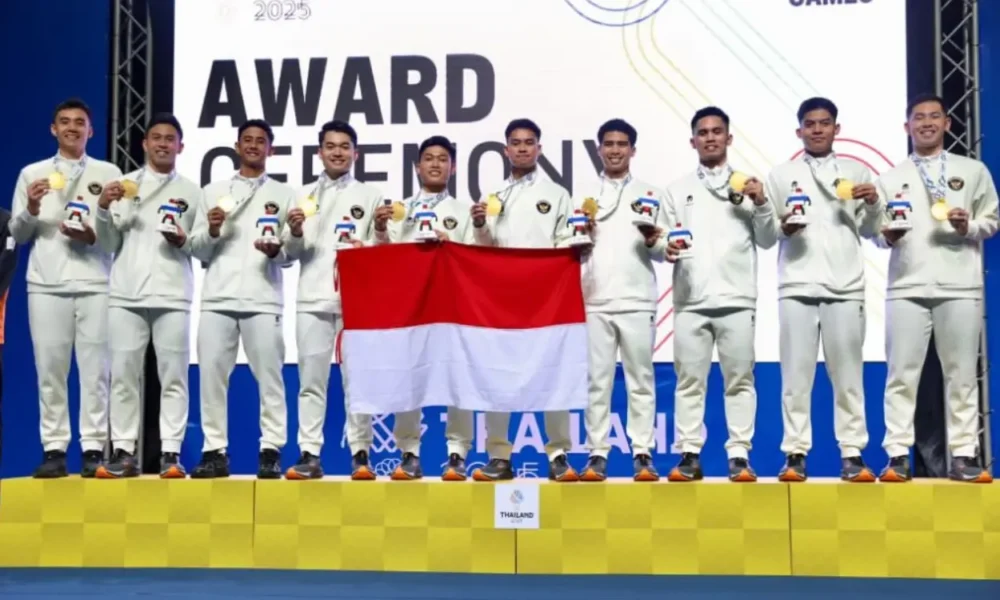 Indonesia panen emas di sea games 2025