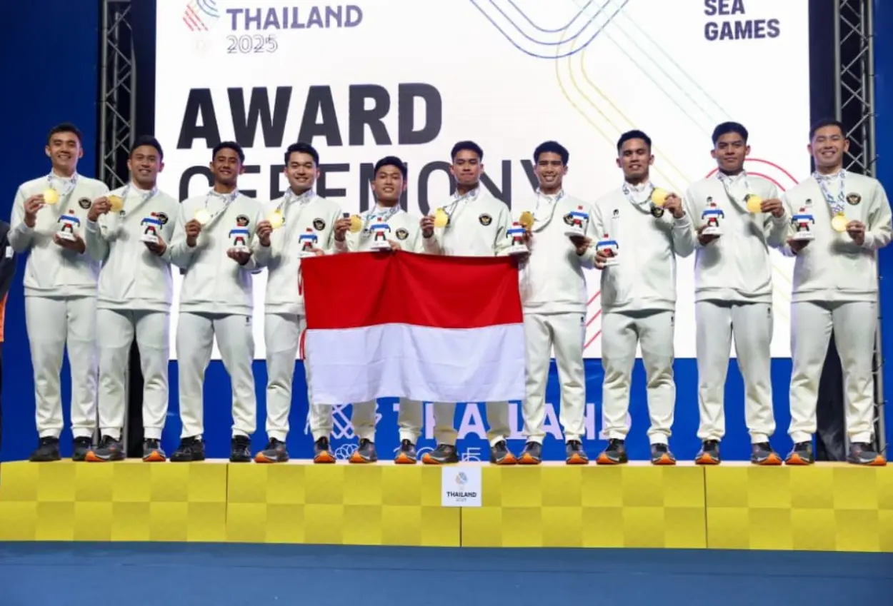 Indonesia panen emas di sea games 2025