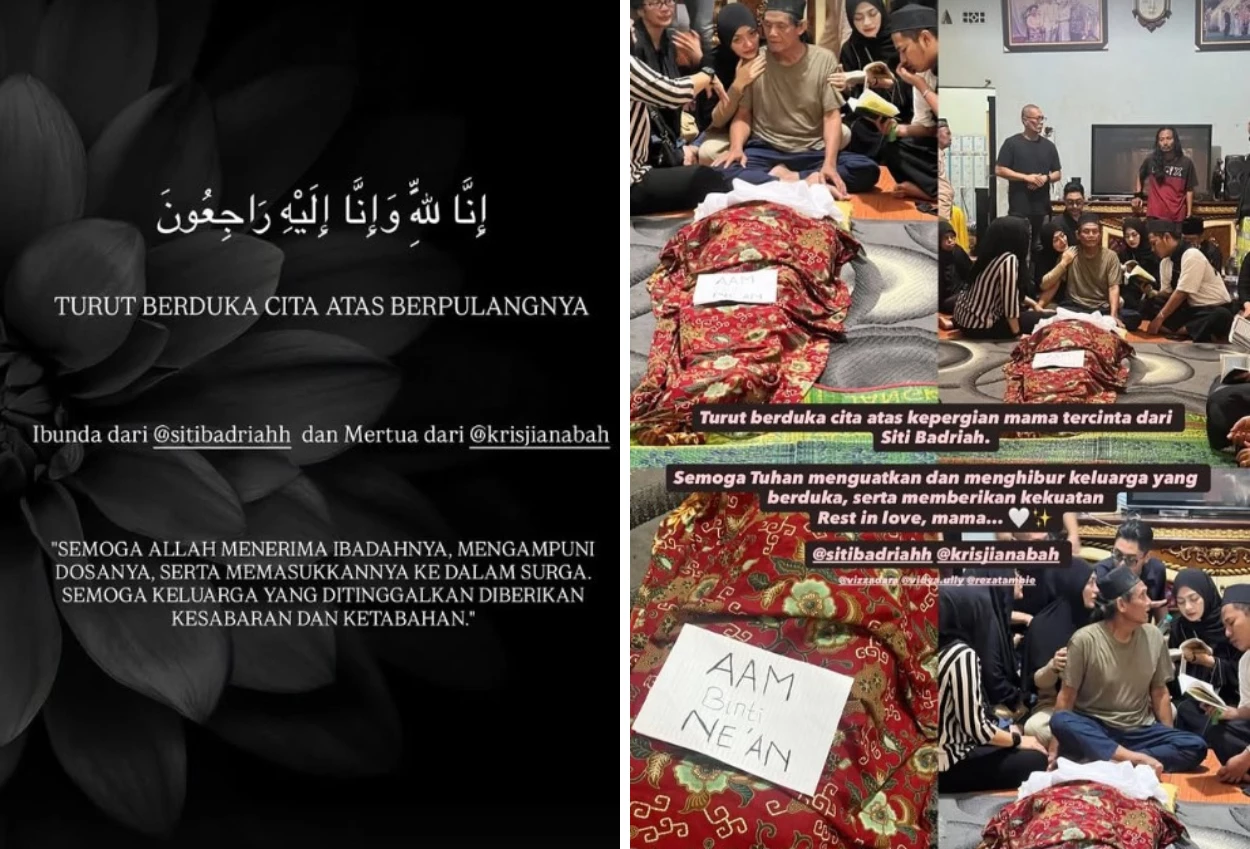 Innalillahi, ibunda siti badriah tutup usia