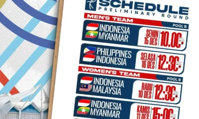 Jadwal siaran langsung voli putri indonesia vs myanmar