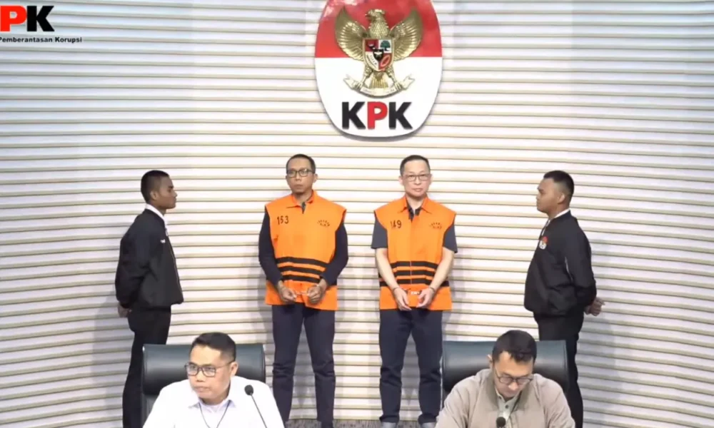 Kpk resmi tahan dua tersangka kasus korupsi proyek jalur ka medan