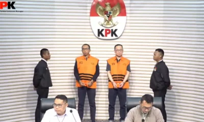 Kpk resmi tahan dua tersangka kasus korupsi proyek jalur ka medan