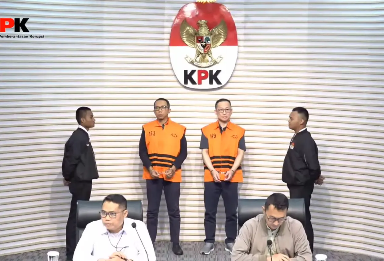 Kpk resmi tahan dua tersangka kasus korupsi proyek jalur ka medan