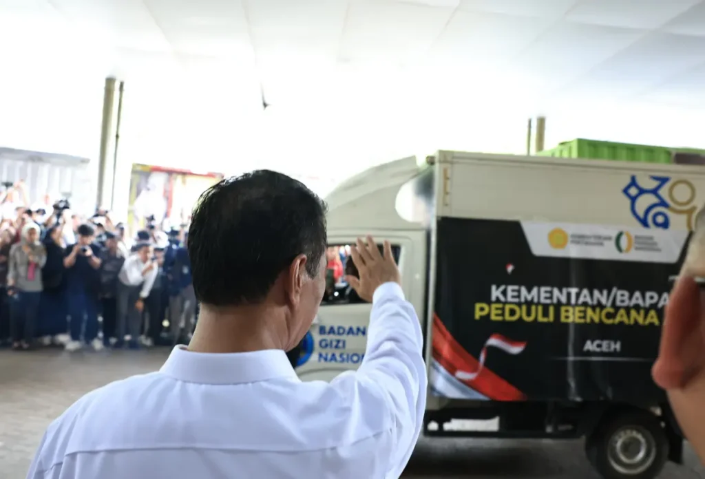 Kementerian pertanian lepas pengiriman bantuan untuk korban bencana sumatra