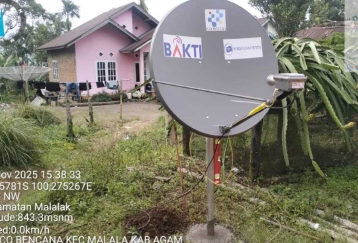Komdigi siapkan 10 titik internet satria 1 untuk korban bencana di aceh sumut sumbar