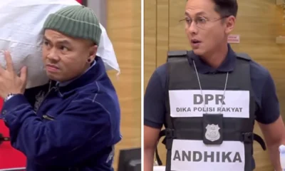 Komedi pinggir jurang lapor pak! tampilkan andhika pratama parodikan pejabat pakai rompi