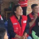 Komeng turun ke posko pengungsian korban banjir sumatra