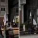 Korban bencana aceh kibarkan bendera putih