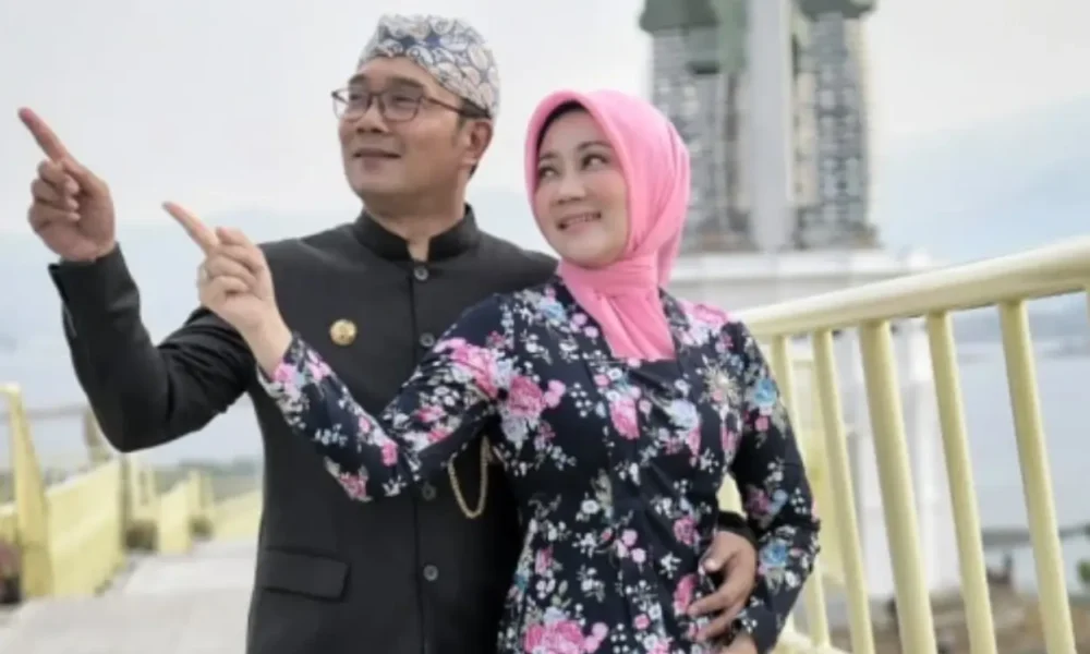 Mantan gubernur jawa barat, ridwan kamil dan atalia praratya