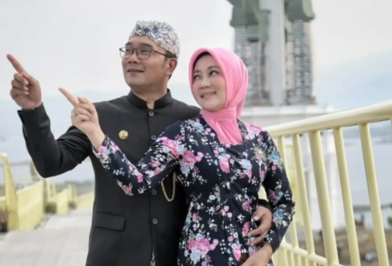 Mantan gubernur jawa barat, ridwan kamil dan atalia praratya