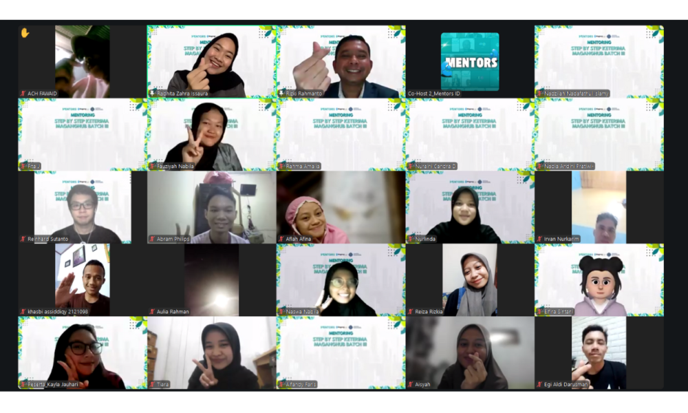 Mentors id sukses gelar mentoring gratis 2 sesi, beri tips bagi fresh graduate agar keterima maganghub (4)