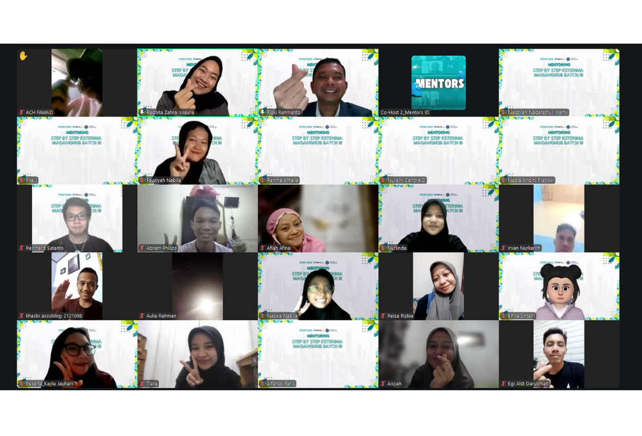 Mentors id sukses gelar mentoring gratis 2 sesi, beri tips bagi fresh graduate agar keterima maganghub (4)