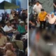 Ngeri! aksi pembacokan di pasar sentral terjadi tepat di depan wali kota gorontalo