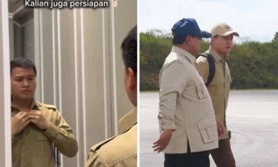 Ngonten a day in my life saat tinjau banjir, aspri prabowo jadi sorotan publik