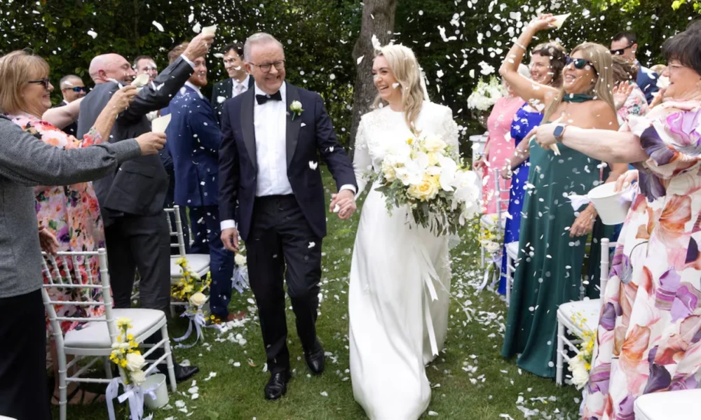Pm australia anthony albanese jadi orang pertama yang menikah saat menjabat