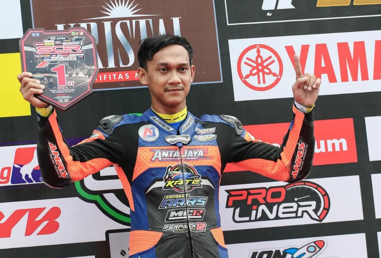 Pembalap awhin sanjaya tewas kecelakaan di final scp 2025, diduga alami pendarahan di kepala