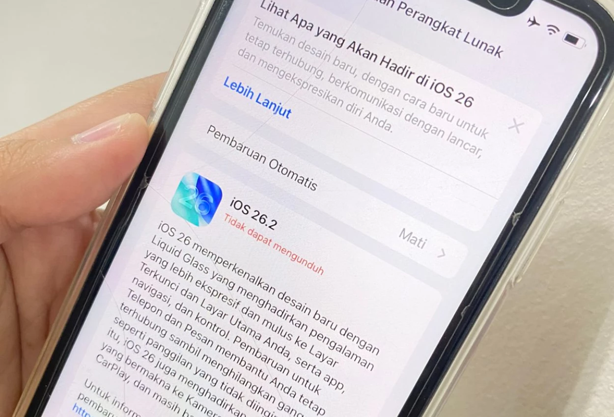 Pengguna apple keluhkan uodate ios 26.2 belum atasi bug warna foto
