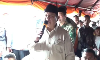 Prabowo minta maaf listrik di aceh tamiang belum rata menyala