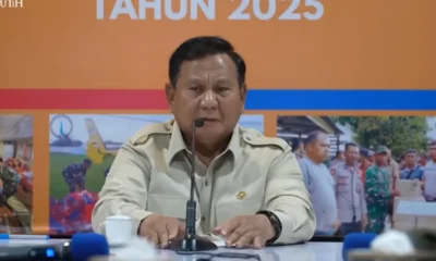 Prabowo sentil bupati yang kabur saat bencana