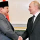 Prabowo akan bertemu vladimir putin hari ini usai lawatannya ke pakistan
