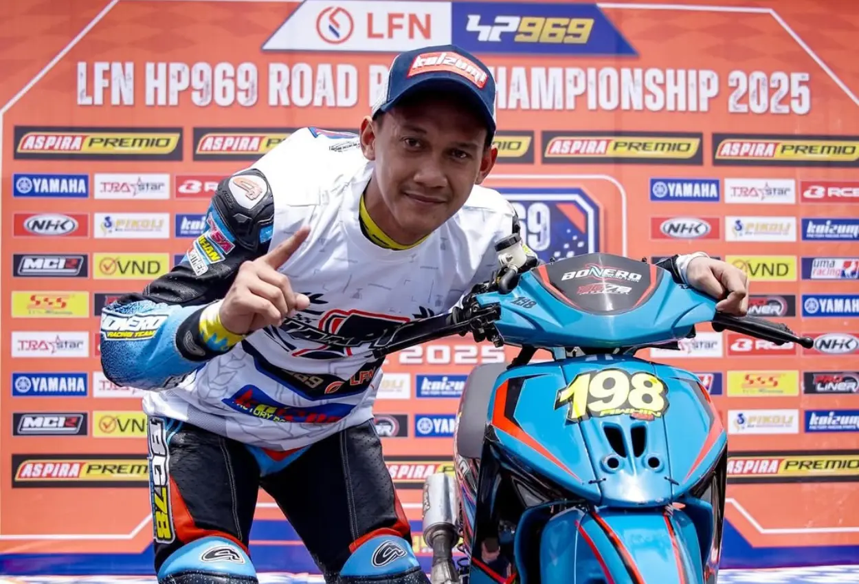 Profil awhin sanjaya, pembalap yang tewas kecelakaan di scp 2025